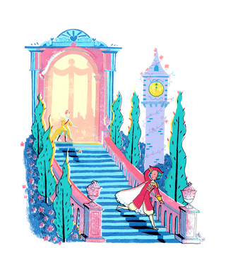 Illustration for article titled Gender-flipped fairy tale princes ditch their glass shoes and let down their beard hair